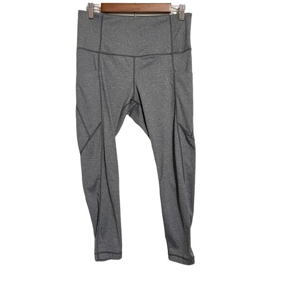 Members Mark Women's Gray High Rise Everyday Ankle Pocket Workout Leggings XL - Picture 1 of 6